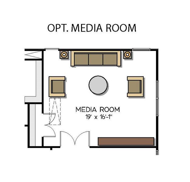 2D floor plan layout for the Bethpage by Greybrook Homes in Edmunds Farm, Clover, SC (Image 29).