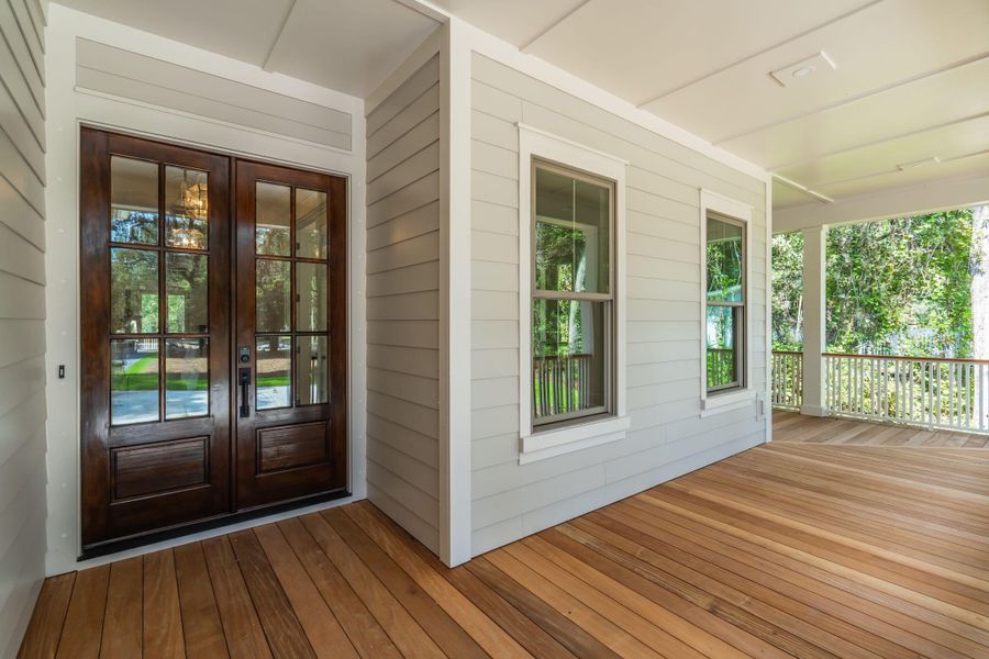 Exterior details and patio area of a home in , Mount Pleasant (Image 45).
