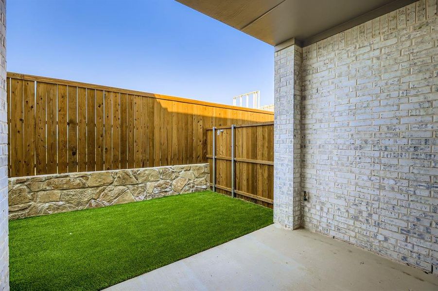 View of yard featuring a patio area View of yard featuring a patio area