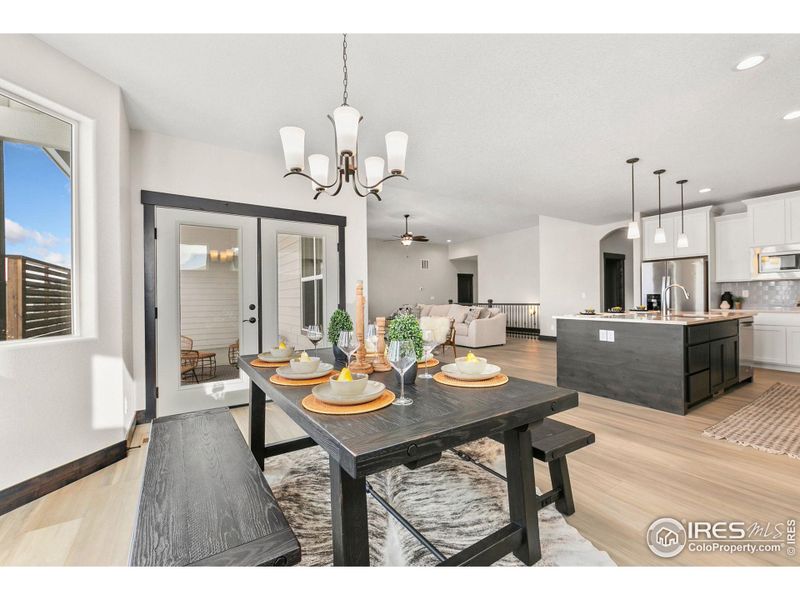 Dining Area off Kitchen