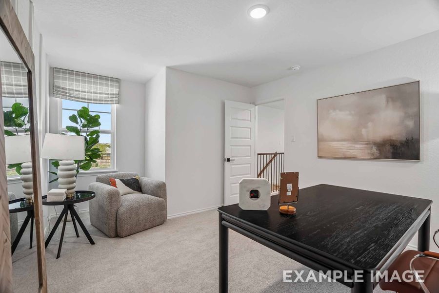 Representative furnished interior of a home built from the The Pinecrest A by Davidson Homes LLC in Fairway Crossing, Converse (Image 33).