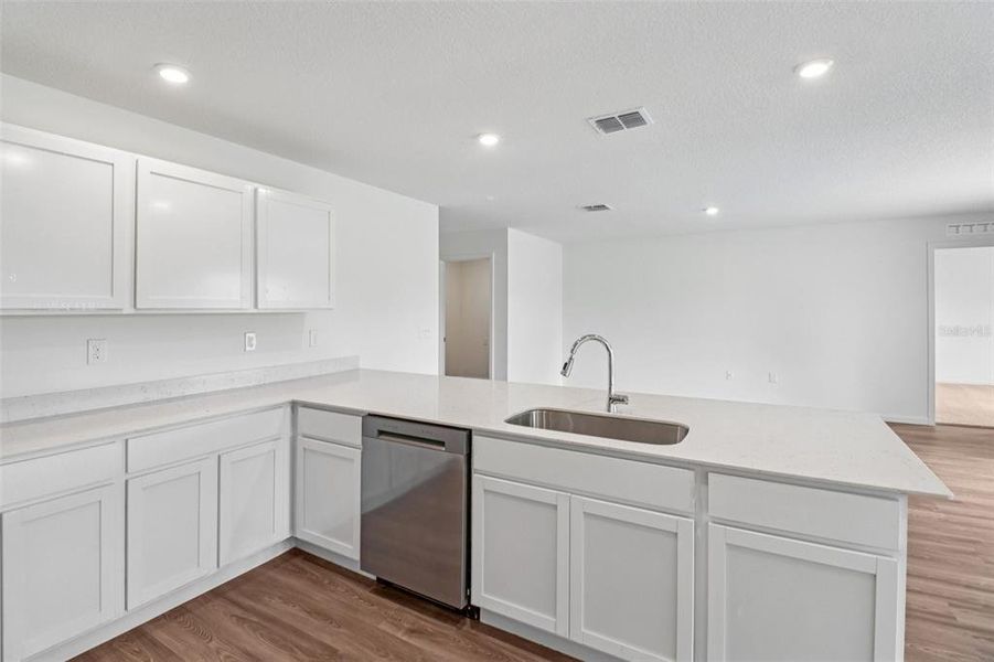 Furnished interior view inside a new home in Sumter Villas, Sumterville (Image 9).