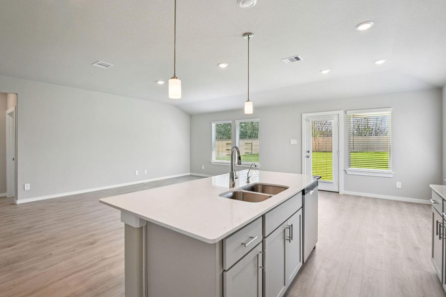 Photo is not of the actual home, but is an inspirational photo of builder’s model home and may depict options, furnishings, and/or decorator features that are not included
