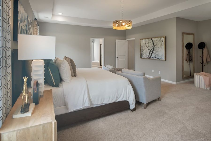 Furnished interior view inside a new home in Hampshire Hills, Columbia (Image 14).