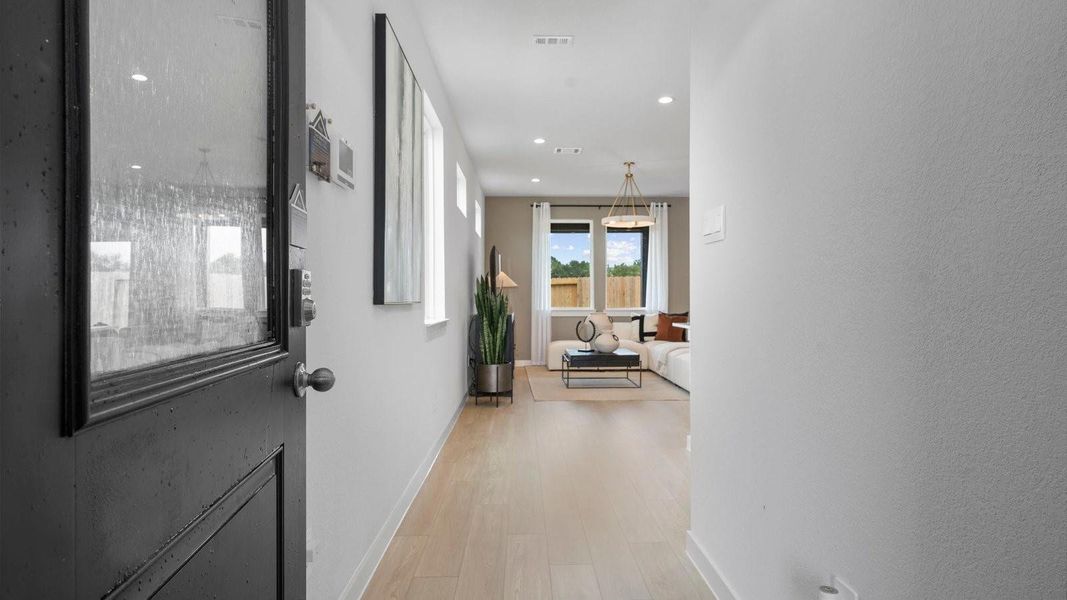 Elevations, exterior/ interior colors, options, available upgrades that require an additional charge, and standard features will vary in each community and subject change without notice. Call for details.