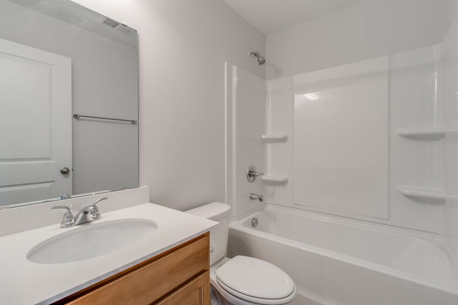 Furnished interior view inside a new home in Astoria, Columbia (Image 11).