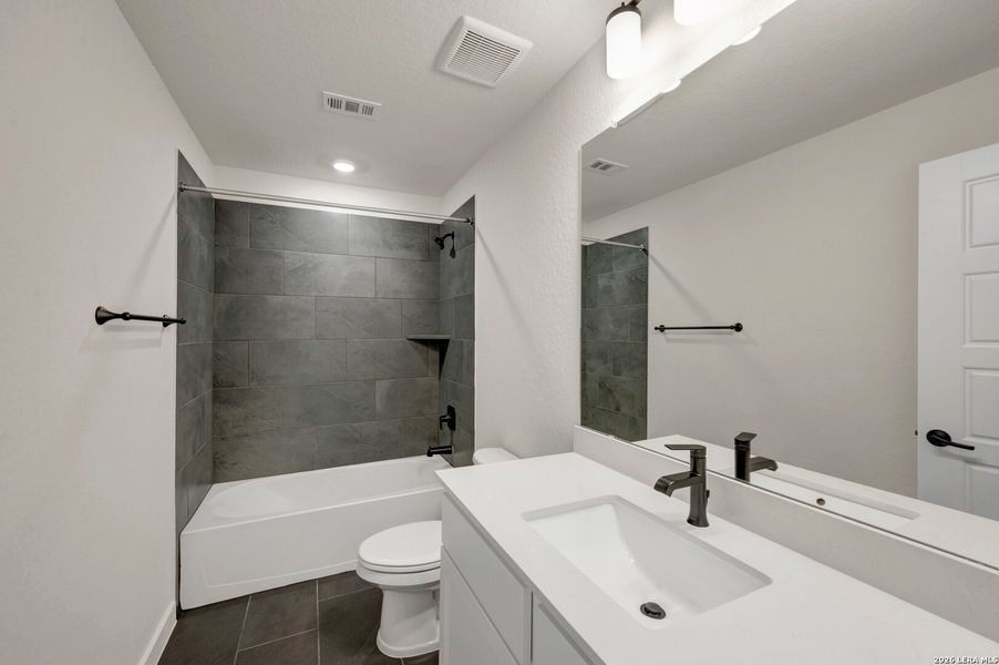 Furnished interior view inside a new home in Mayfair - Select Garden Series, New Braunfels (Image 6).