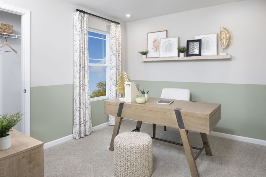 Photo representation of the Briana plan. Colors, finishes and options will vary.