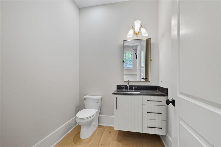 Furnished interior view inside a new home in Crossroads, Alpharetta (Image 47).