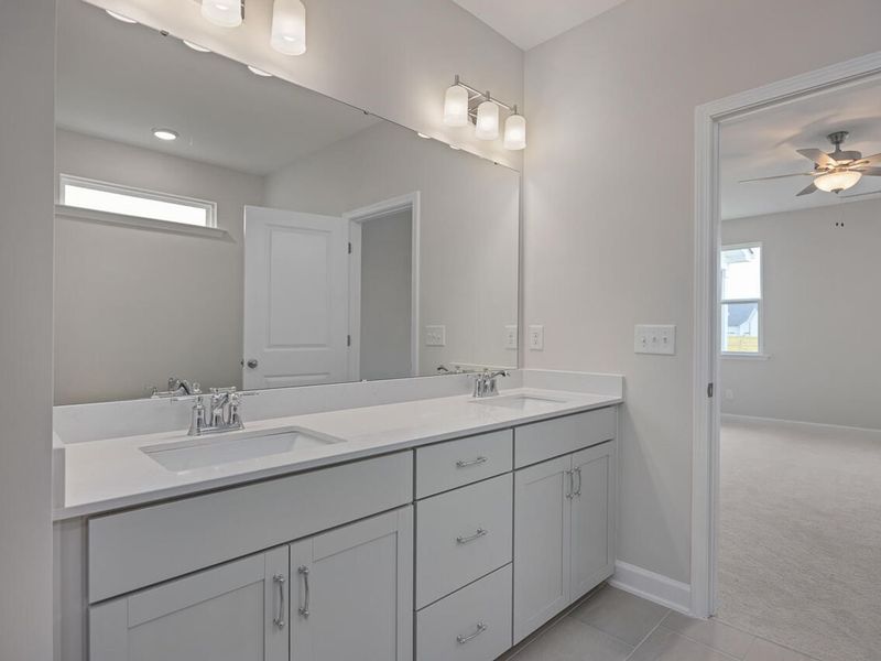 Furnished interior view inside a new home in Tobacco Road, Angier (Image 8).