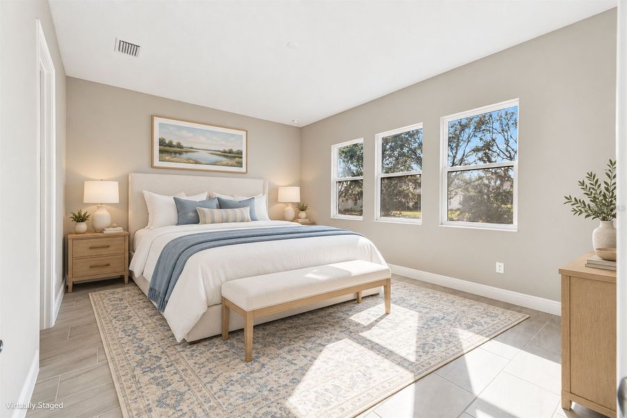 Furnished interior view inside a new home in River Preserve Estates, Parrish (Image 40).