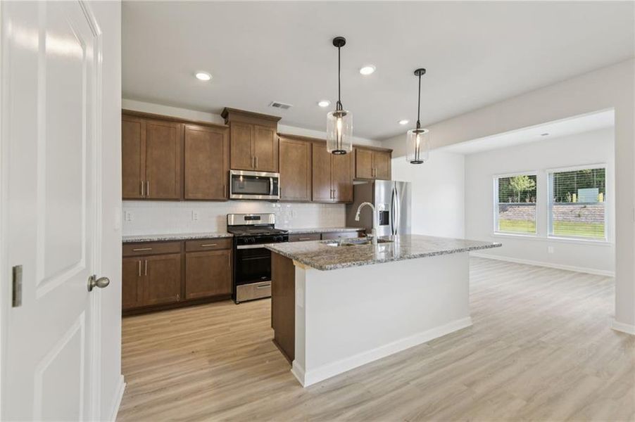 Furnished interior view inside a new home in Avalon - Reserve Series, Conyers (Image 12).