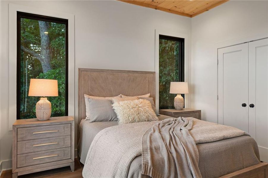 Furnished interior view inside a new home in , Morganton (Image 54).