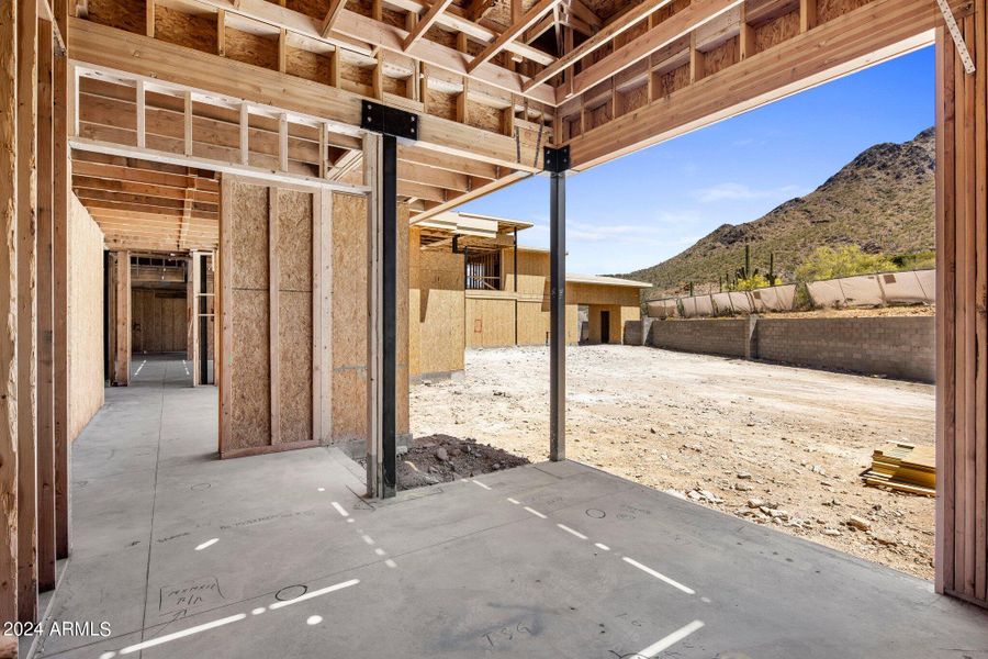 Office views of front courtyard