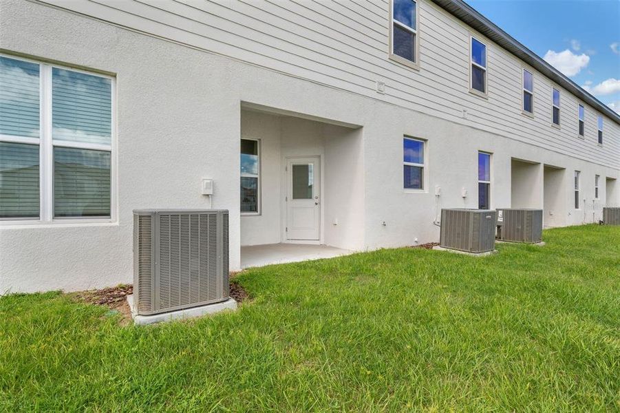 Exterior details and patio area of a home in Sol Vista, Dundee (Image 22).