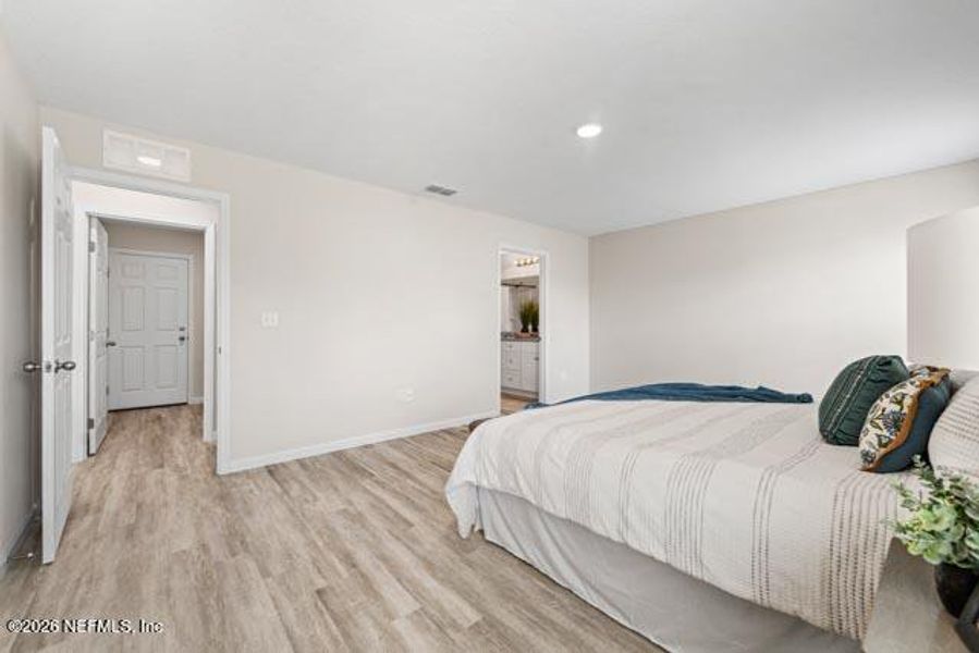 Furnished interior view inside a new home in , Jacksonville (Image 11).