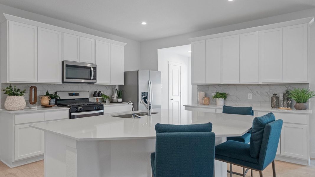 Furnished interior view inside a new home in Emberly, Beasley (Image 20).