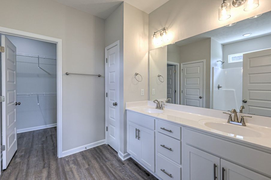 Furnished interior view inside a new home in Collin's Place, Decherd (Image 12).