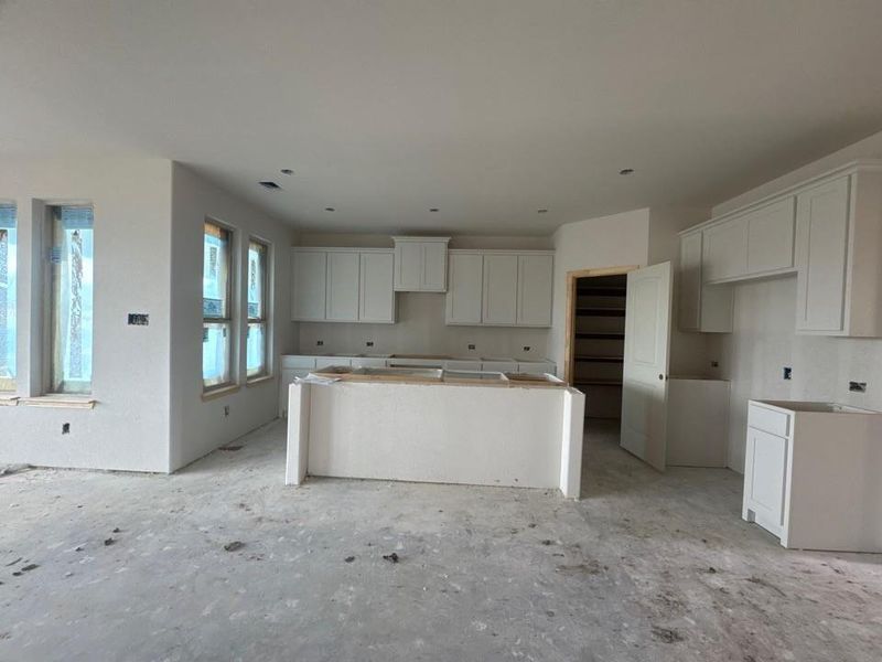 In-progress construction of a new home in Terra Escalante, Blue Ridge, TX (Image 2).