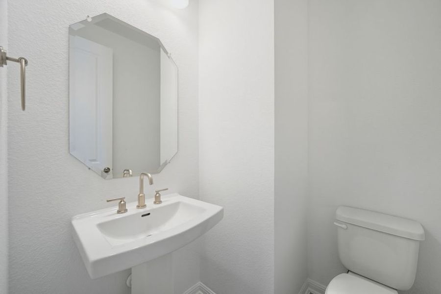 Furnished interior view inside a new home in Parkside on the River 60s, Georgetown (Image 10).