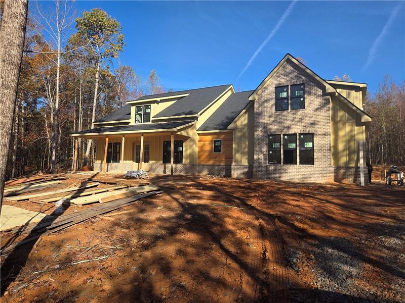 In-progress construction of a new home in , Temple, GA (Image 5).
