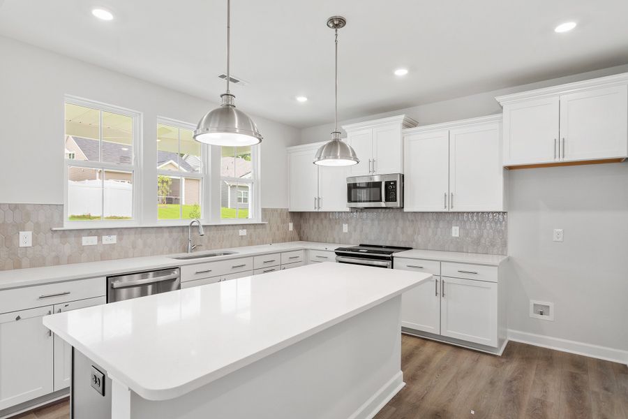 Furnished interior view inside a new home in Renaissance at White Oak, Garner (Image 5). Furnished interior view inside a new home in Renaissance at White Oak, Garner (Image 5).