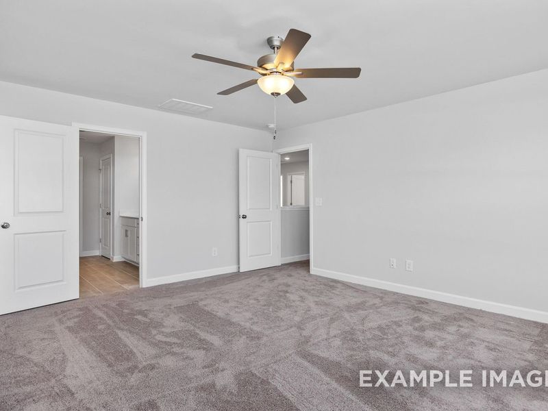 Spacious, unfurnished interior of a new home in Woodland Crossing, Zebulon (Image 12).