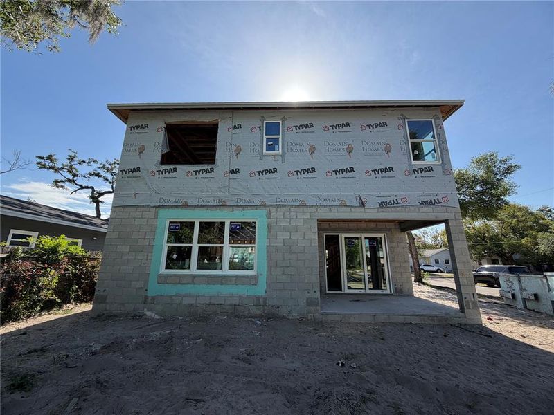 In-progress construction of a new home in , Tampa, FL (Image 5).