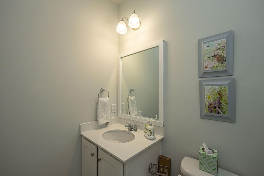 Furnished interior view inside a new home in French Quarter Creek, Huger (Image 27).