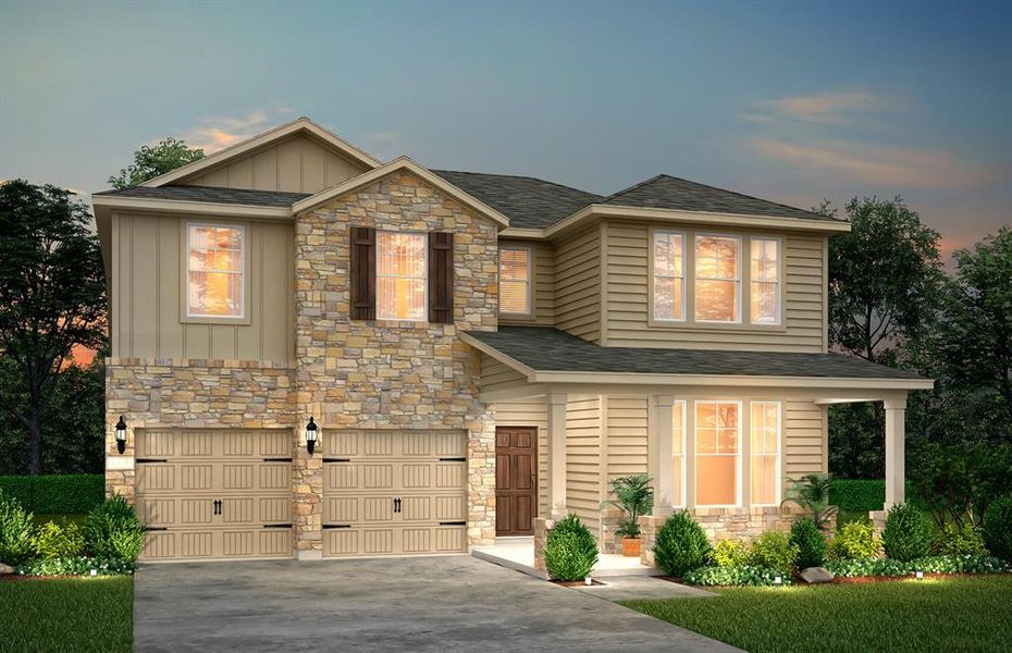 NEW CONSTRUCTION: Beautiful one-story home available at Pecan Square NEW CONSTRUCTION: Beautiful one-story home available at Pecan Square