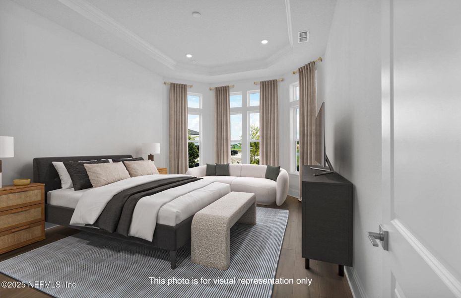 Furnished interior view inside a new home in Del Webb Saint Johns, St. Johns (Image 11).