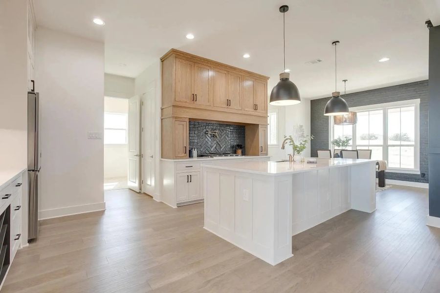 Representative furnished interior of a home built from the The Tiffany by Elmwood Custom Homes in Aledo Heights, Aledo (Image 19).