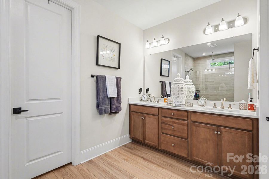 Furnished interior view inside a new home in , York (Image 30).