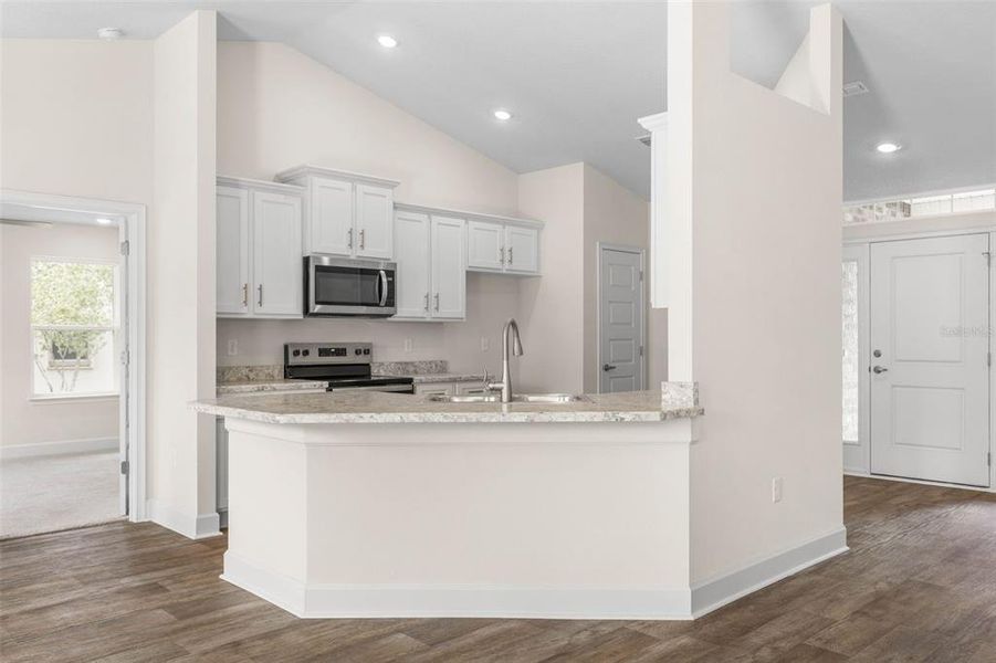 Furnished interior view inside a new home in , Palm Coast (Image 11).