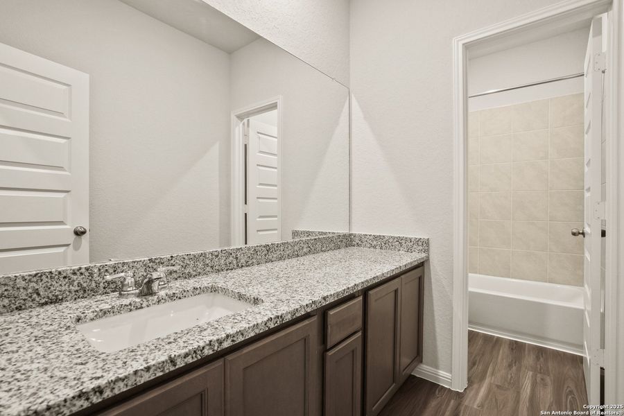 Furnished interior view inside a new home in Melissa Ranch, San Antonio (Image 5).