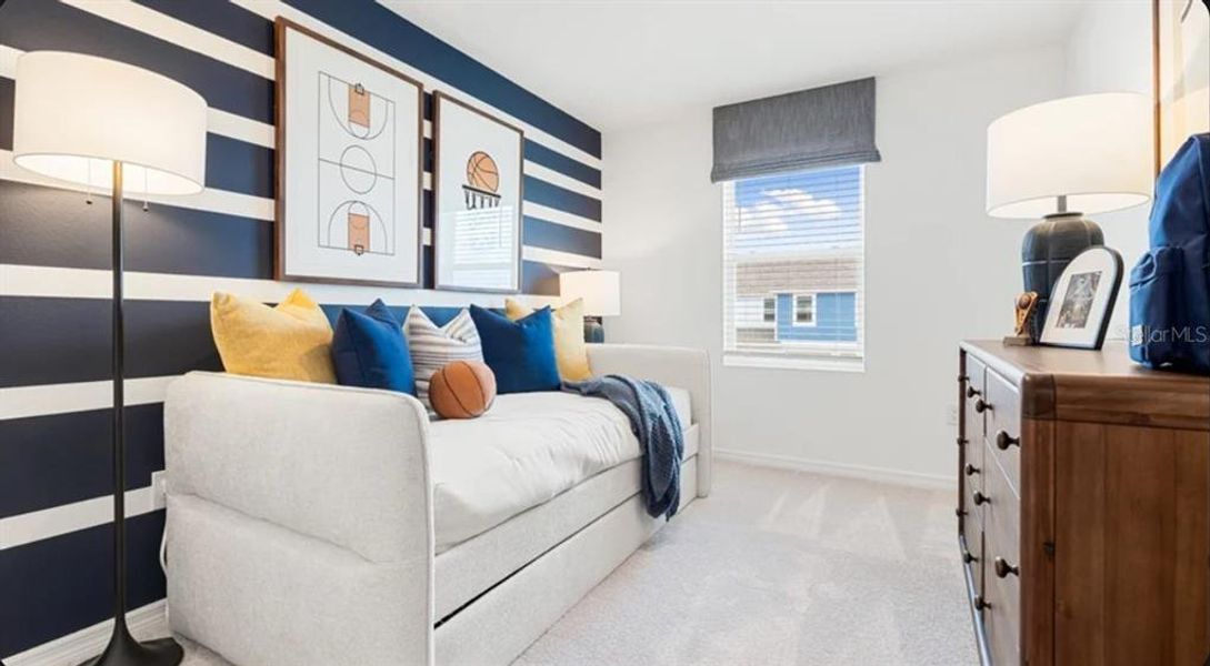 Furnished interior view inside a new home in The Towns at Tiburon, Nokomis (Image 3).