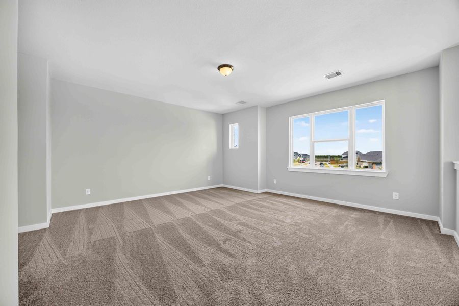 Spacious, unfurnished interior of a new home in La Segarra 40', Brookshire (Image 31). Spacious, unfurnished interior of a new home in La Segarra 40', Brookshire (Image 31).