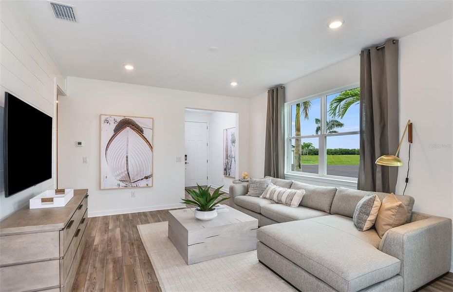 Furnished interior view inside a new home in Del Webb River Reserve, Spring Hill (Image 6).