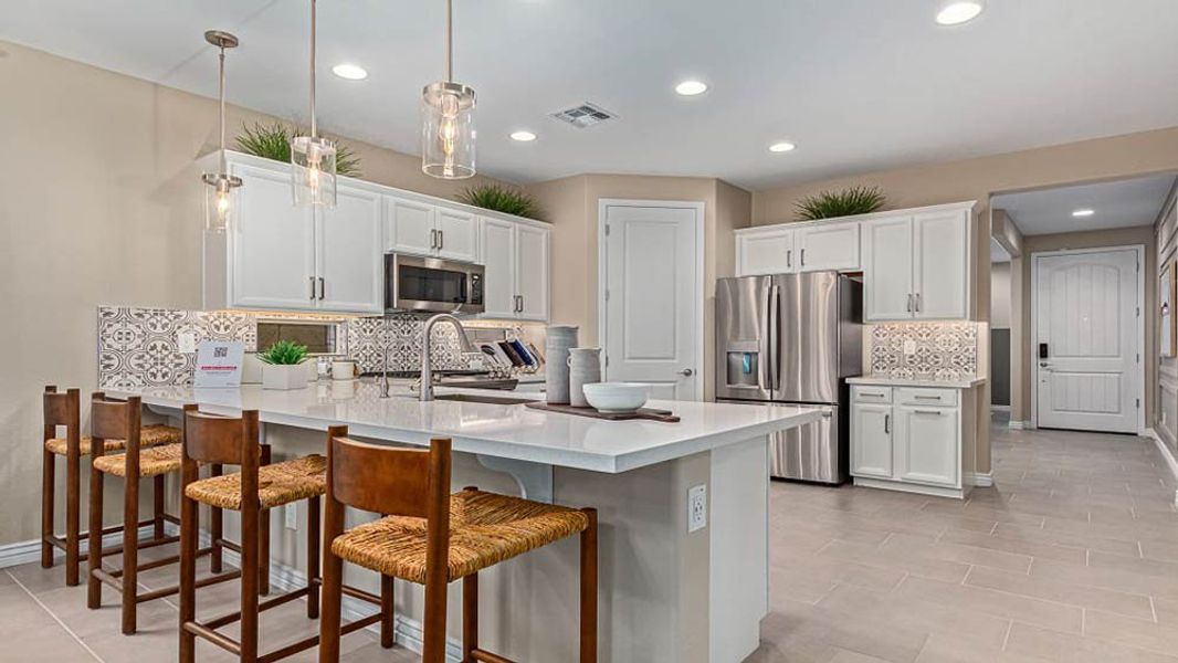 Representative furnished interior of a home built from the Harlow by Taylor Morrison in Discovery Collection at Verrado, Buckeye (Image 8). Representative furnished interior of a home built from the Harlow by Taylor Morrison in Discovery Collection at Verrado, Buckeye (Image 8).