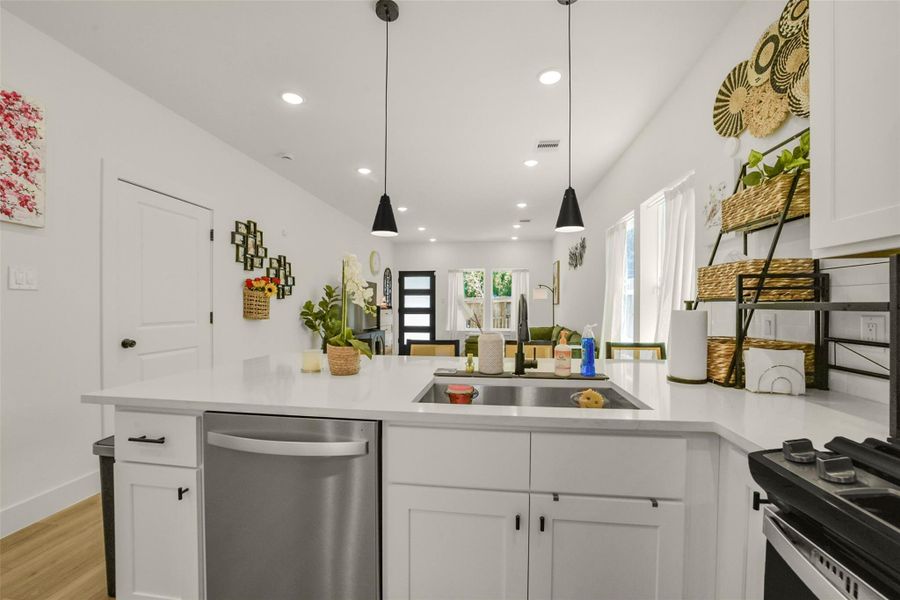 Furnished interior view inside a new home in , Houston (Image 5).