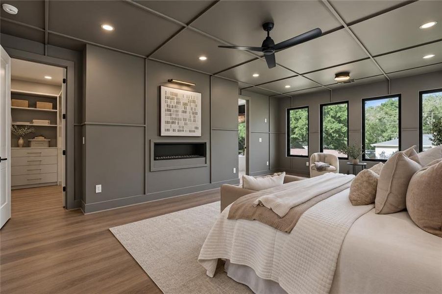 Furnished interior view inside a new home in , Atlanta (Image 8).