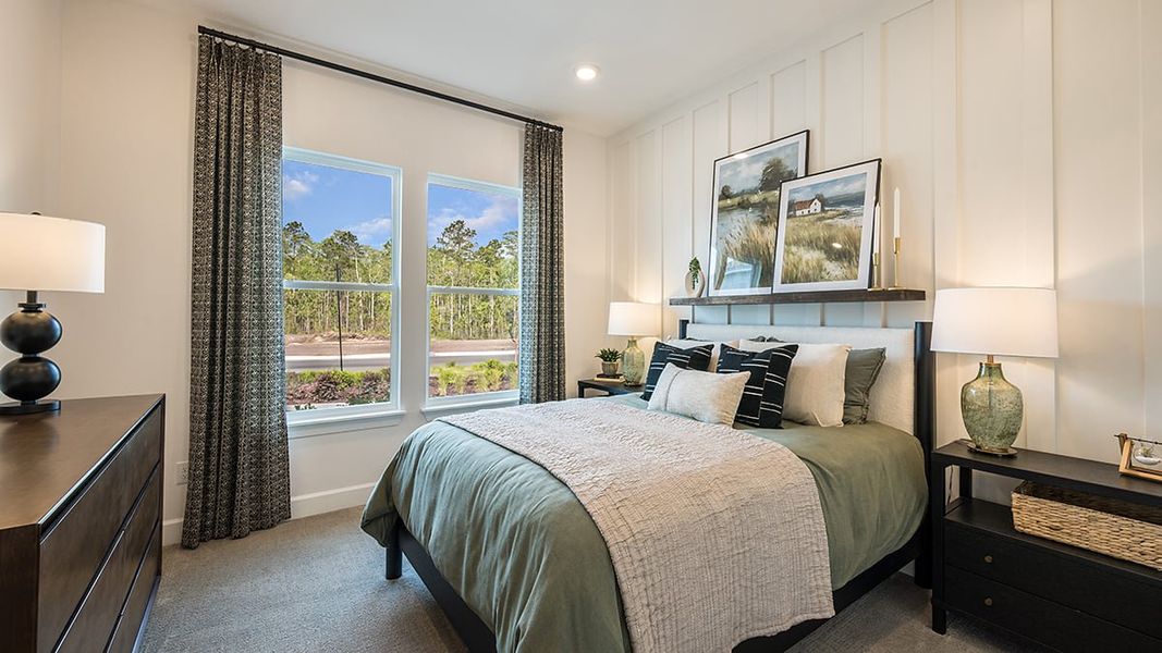 Furnished interior view inside a new home in Esplanade at St. Marys, St. Marys (Image 15).