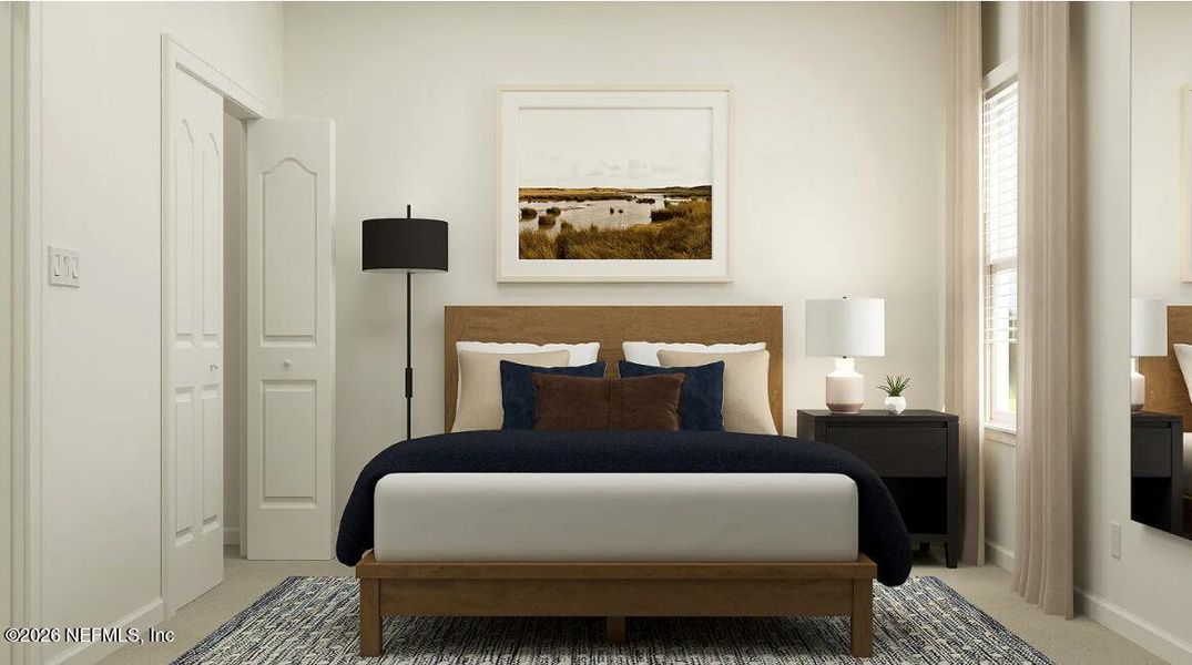 Furnished interior view inside a new home in Granary Park, Green Cove Springs (Image 8).