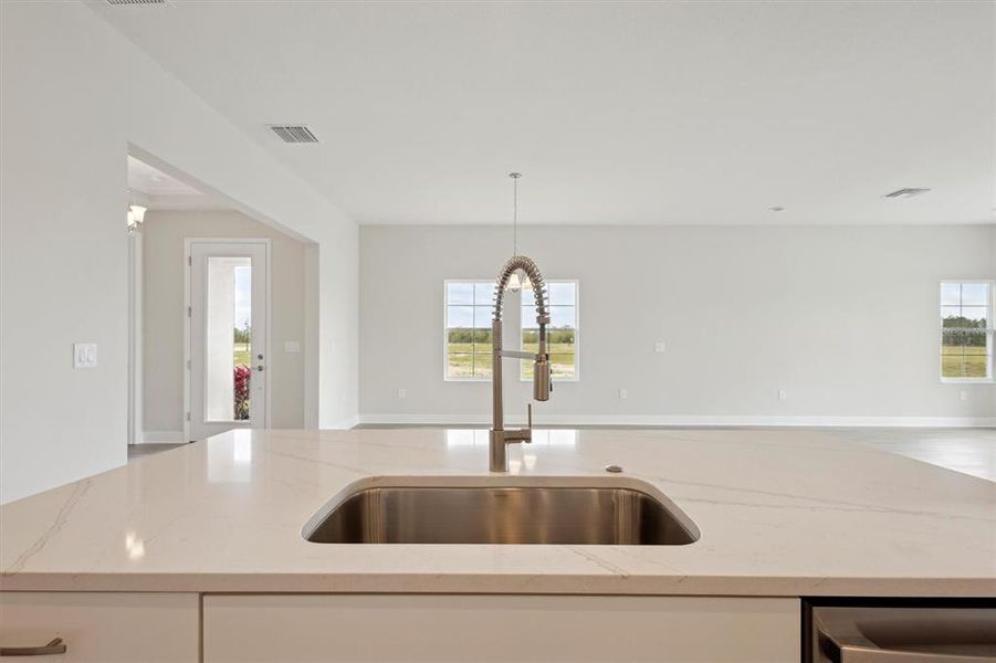 Furnished interior view inside a new home in Two Rivers, Zephyrhills (Image 12). Furnished interior view inside a new home in Two Rivers, Zephyrhills (Image 12).