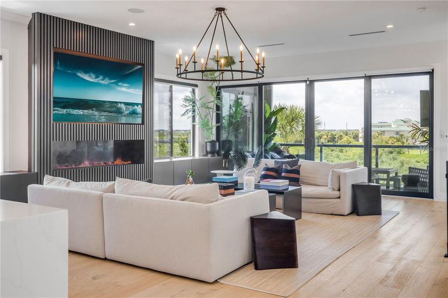 Furnished interior view inside a new home in , New Smyrna Beach (Image 25). Furnished interior view inside a new home in , New Smyrna Beach (Image 25).