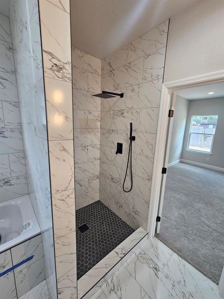 Close-up of interior finishes inside a home in , Humble (Image 9).