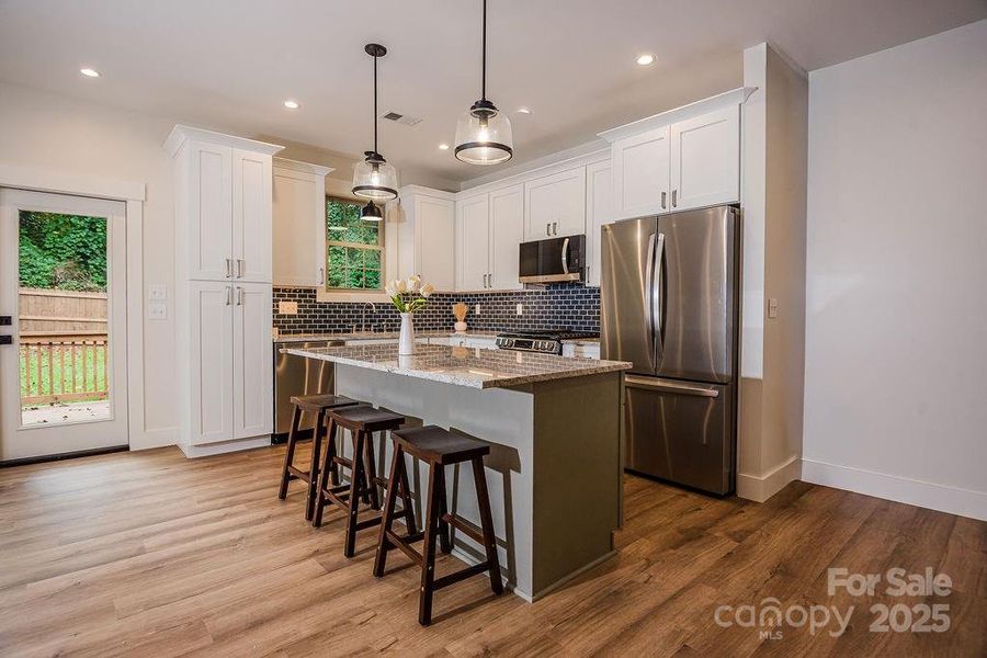 Furnished interior view inside a new home in , Asheville (Image 8).