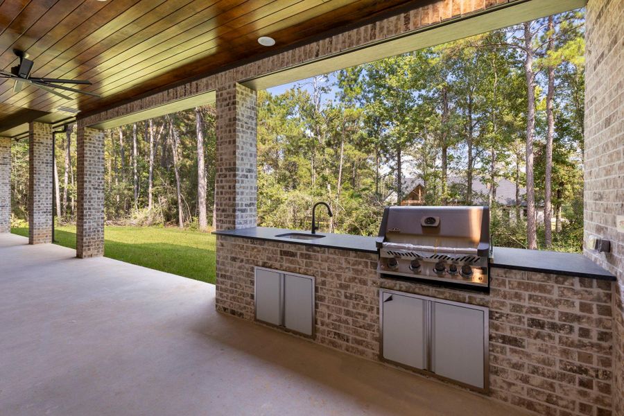 Exterior details and patio area of a home in , Montgomery (Image 21). Exterior details and patio area of a home in , Montgomery (Image 21).