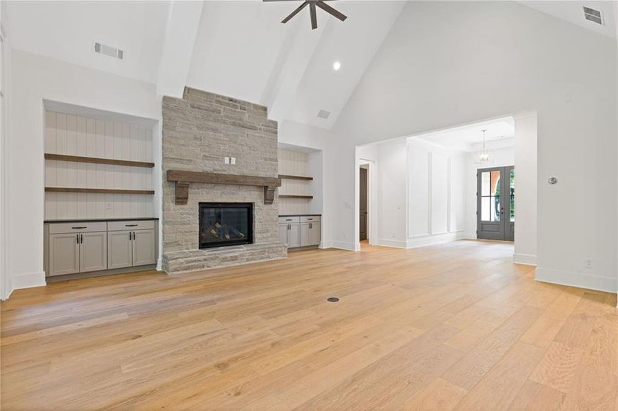Spacious, unfurnished interior of a new home in , Flowery Branch (Image 49).
