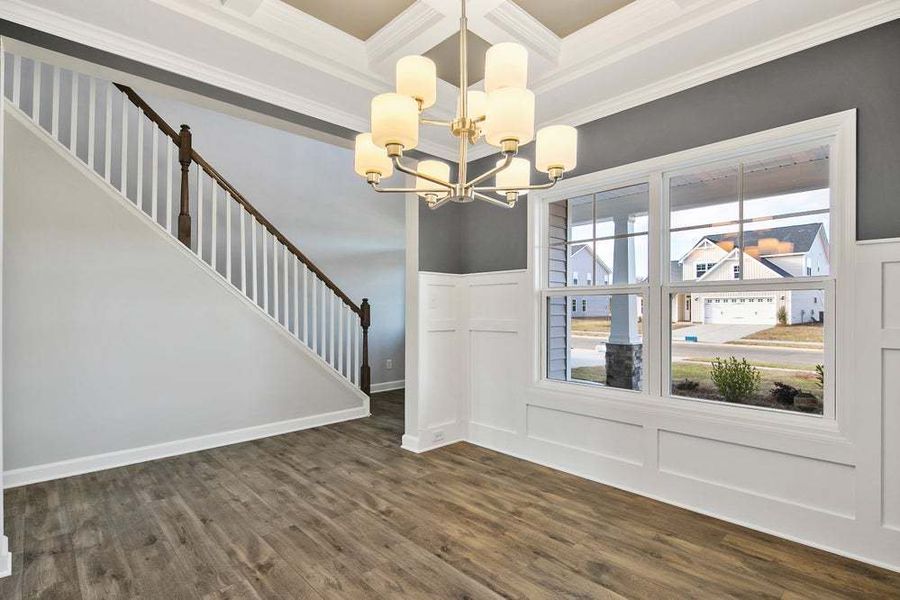 Representative unfurnished interior of a home built from the Brunswick by Caviness & Cates Communities in Maggie Way, Wendell (Image 118). Representative unfurnished interior of a home built from the Brunswick by Caviness & Cates Communities in Maggie Way, Wendell (Image 118).